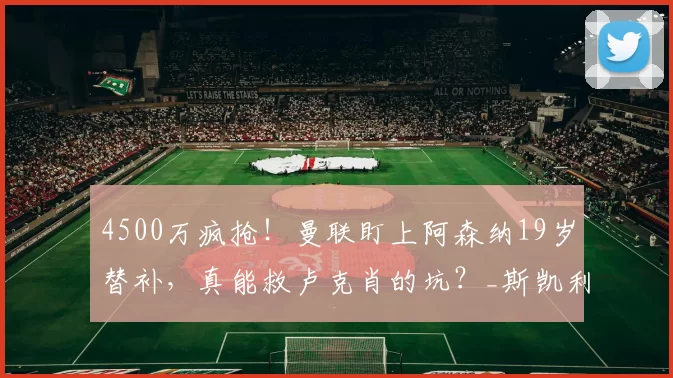 4500万疯抢！曼联盯上阿森纳19岁替补，真能救卢克肖的坑？_斯凯利_左路_英超