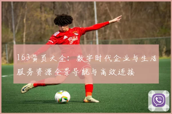 163黄页大全：数字时代企业与生活服务资源全景导航与高效连接